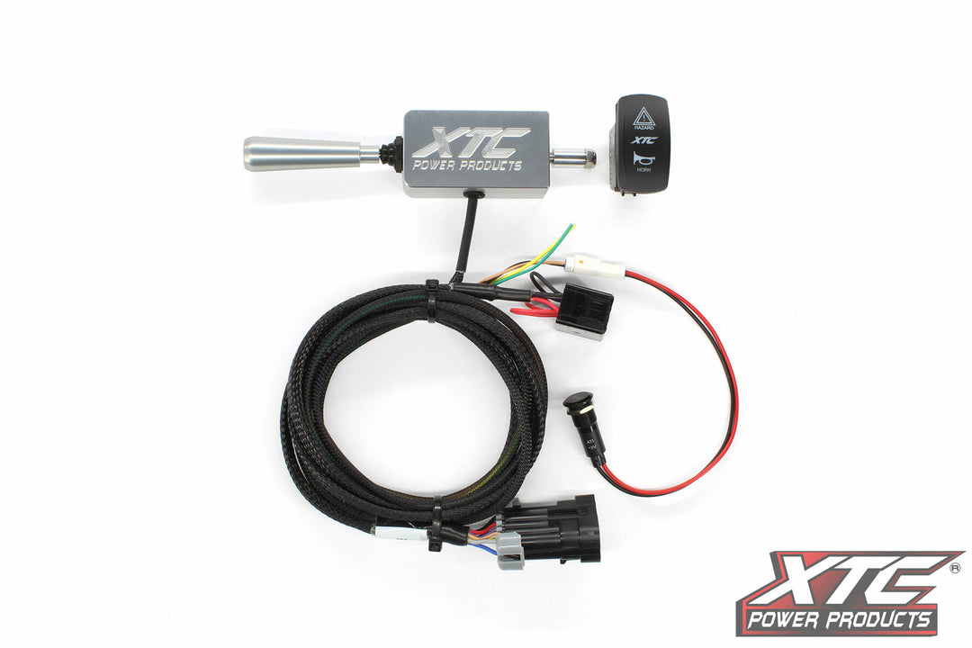 XTC Self-Canceling Turn Signal Kit with Billet Lever - Honda