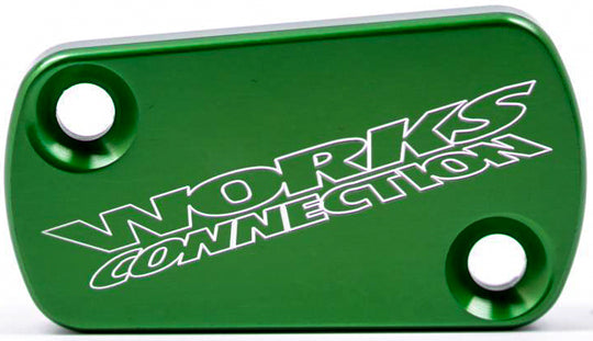 Works Connection Clutch Cover Green