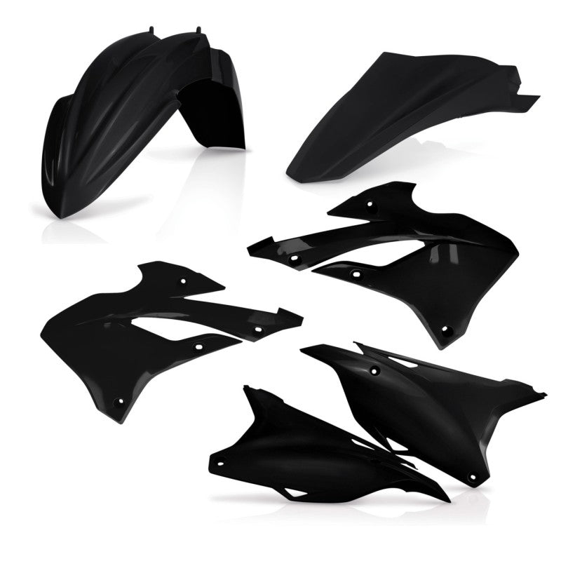 Acerbis Plastic Kit - 22-23 Kawasaki KX85 / KX112 - Black