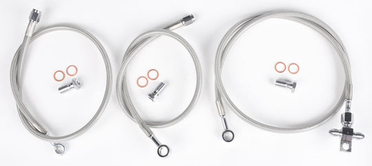 Streamline Front Brake Line Kit 3-Line Standard