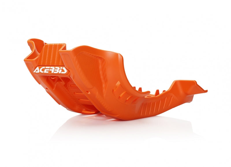 Acerbis Skid Plate - 20-23 KTM EXC-F350 / XCF-W350 - 16 Org / Wht