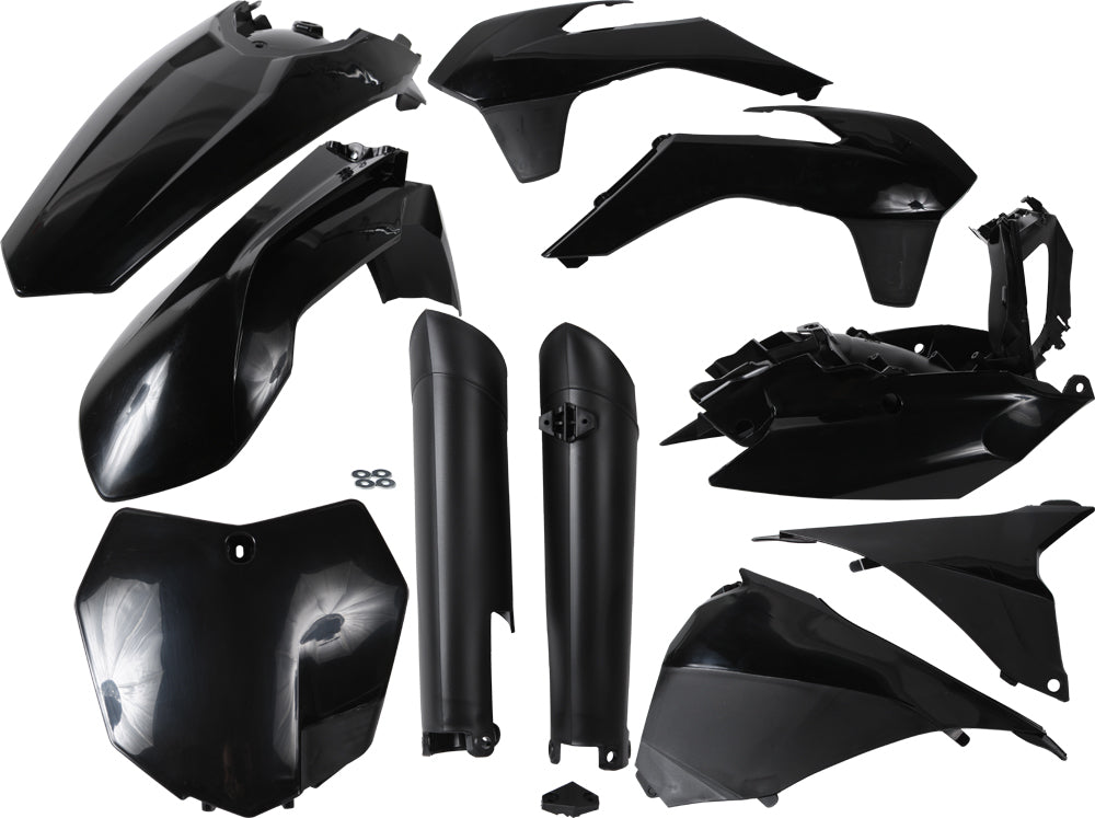 Acerbis Full Plastic Kit Kit Black (2314330001)