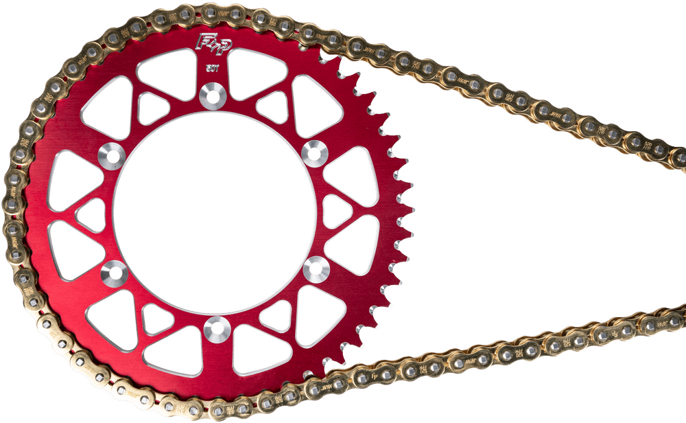 Fire Power 520 × 120 Gold Racing Chain – Made in Japan - Dune Goons