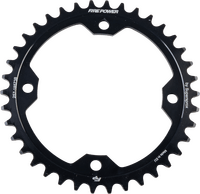 Fire Power Steel Rear Sprocket (Black) — Select 37T–42T — Yamaha YFZ450/R/X, Raptor 700/350/250, Banshee/Warrior - Dune Goons