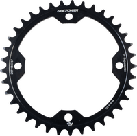 Fire Power Steel Rear Sprocket (Black) — Select 37T–42T — Yamaha YFZ450/R/X, Raptor 700/350/250, Banshee/Warrior - Dune Goons