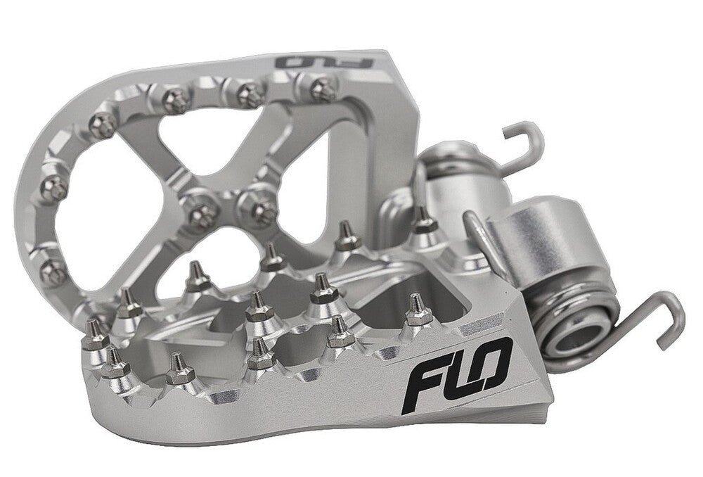 Flo LOW - 793S Footpeg Low Silver – Yamaha YZ/WR 1999 - 2023 - Dune Goons