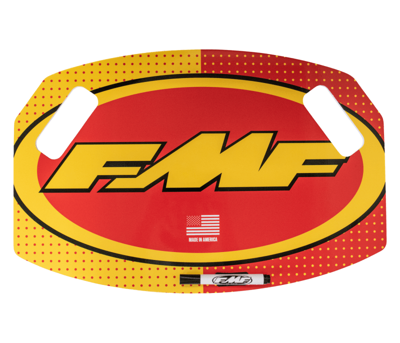 FMF Racing Pitboard with Marker - Dune Goons