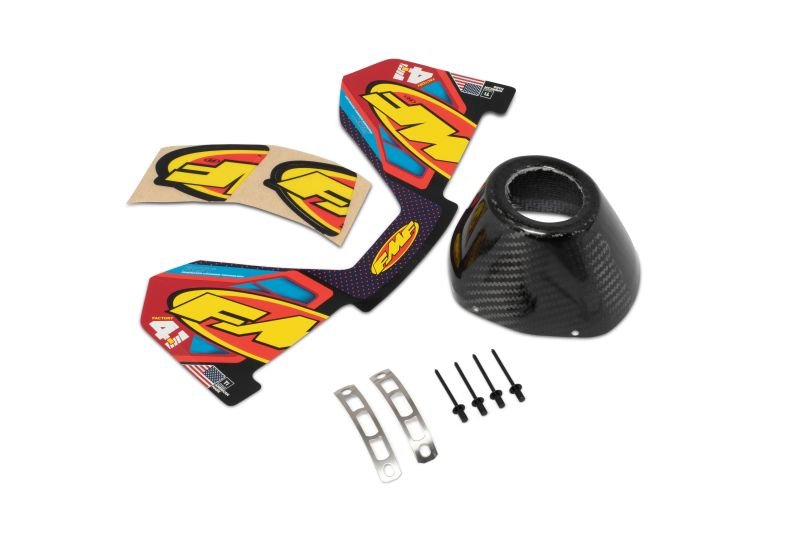 FMF RCT Carbon Fiber Replacement End Cap Kit - Universal - Dune Goons