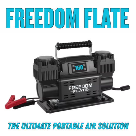 Freedom Flate Air Compressor (Set Target Pressure with Auto Shut-Off)