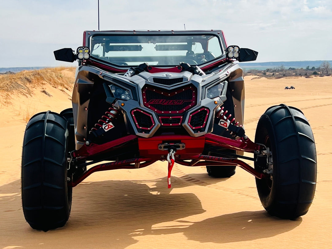 Fullflight Canam X3 4130 Chromoly 72” lower HD arms - Dune Goons