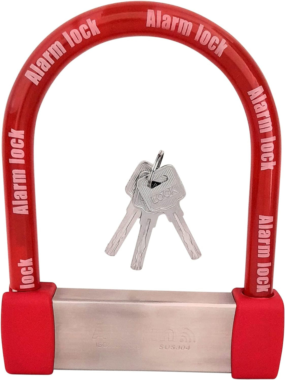 Heavy Duty Alarm U Lock – 16mm Steel, 120dB Audible Motion Alarm - Dune Goons