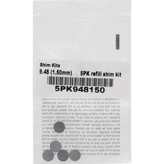 Hot Cams 04 - 08 400 DVX/02 - 16 CRF 450 R Shim Kits 1.500mm Thickness - 5 Pack - Dune Goons