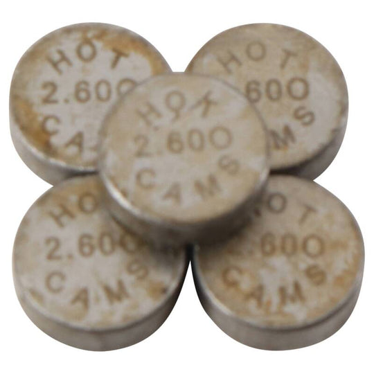 Hot Cams 08 - 13 Yamaha WR 250 R Dual Sport 250cc 2.60mm Shim Kit - 5 Pack - Dune Goons