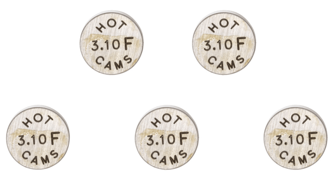 Hot Cams Shim Kits 10.00 x 3.100mm Thickness - 5 Pack - Dune Goons