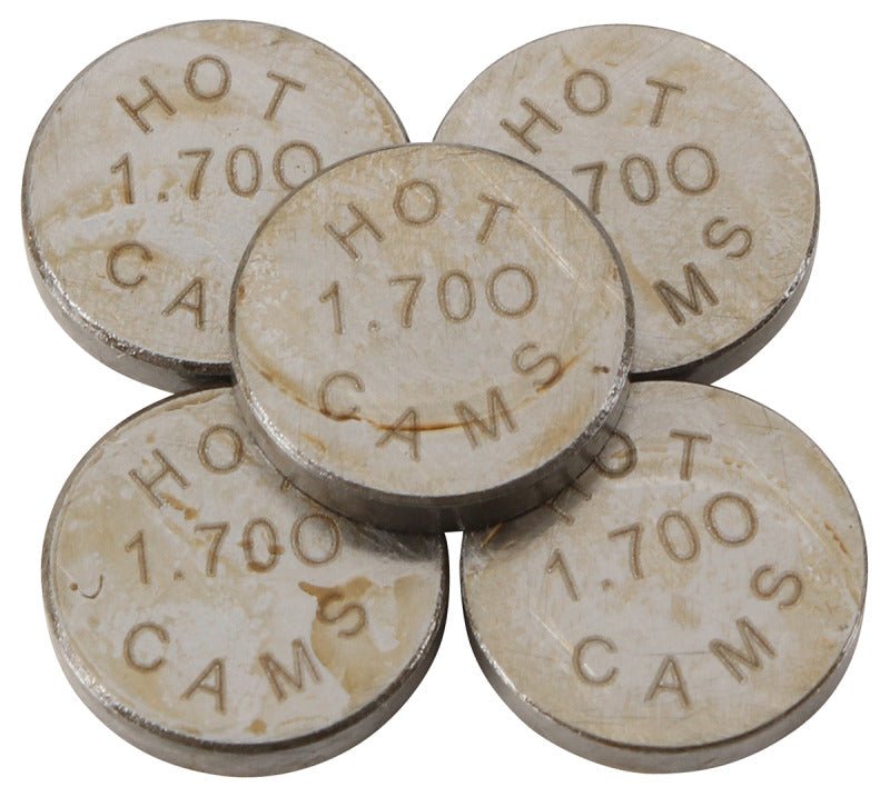 Hot Cams Shim Kits 1.700mm Thickness - 5 Pack - Dune Goons