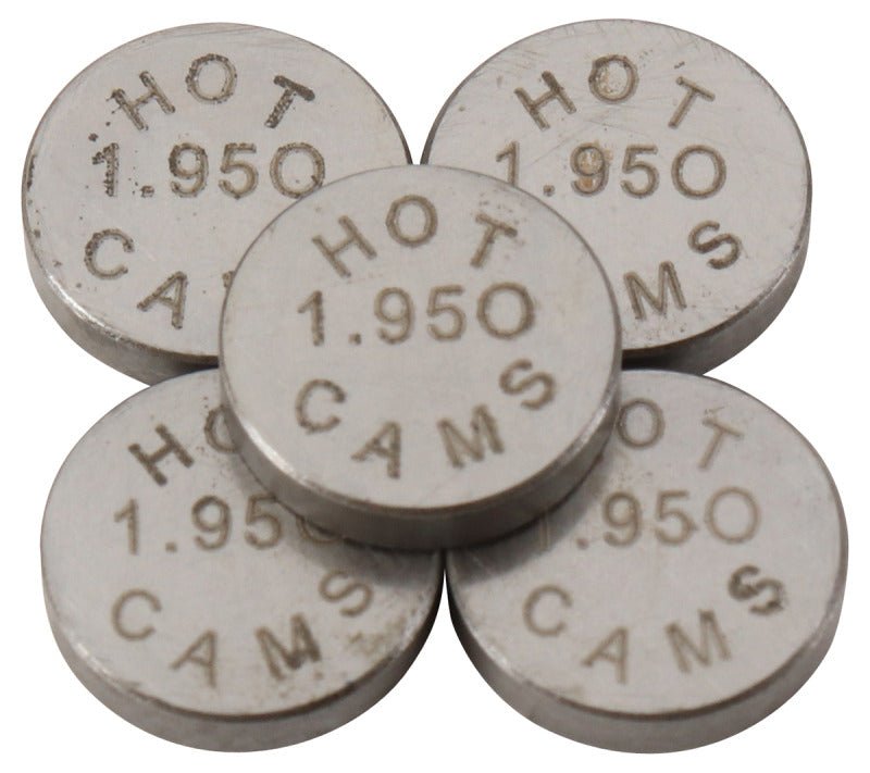 Hot Cams Shim Kits 1.950mm Thickness - 5 Pack - Dune Goons
