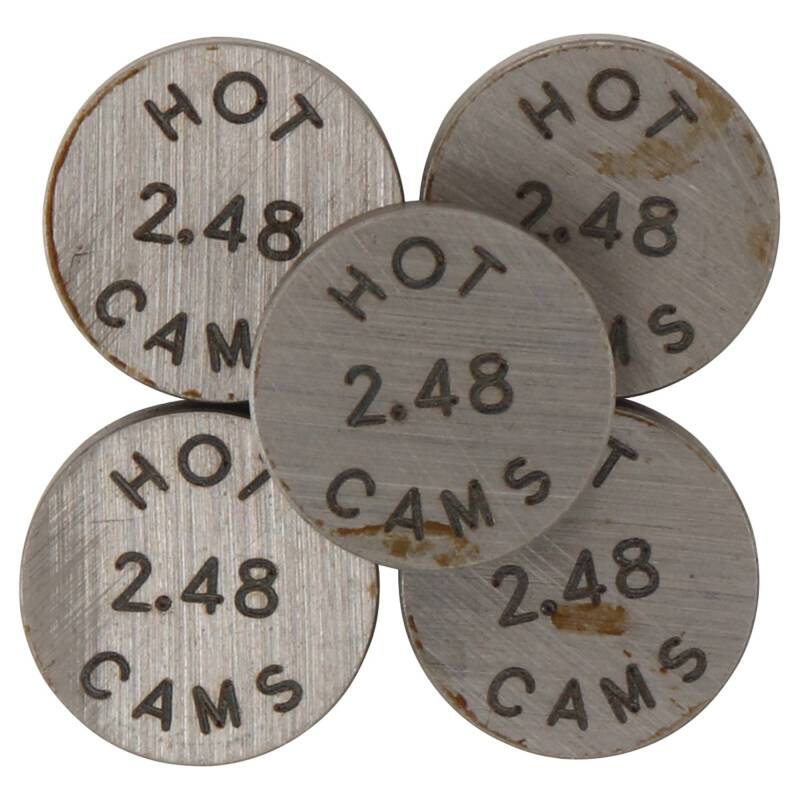 Hot Cams Shim Kits 2.440mm Thickness - 5 Pack - Dune Goons