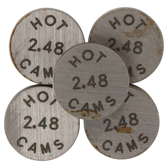 Hot Cams Shim Kits 2.440mm Thickness - 5 Pack - Dune Goons