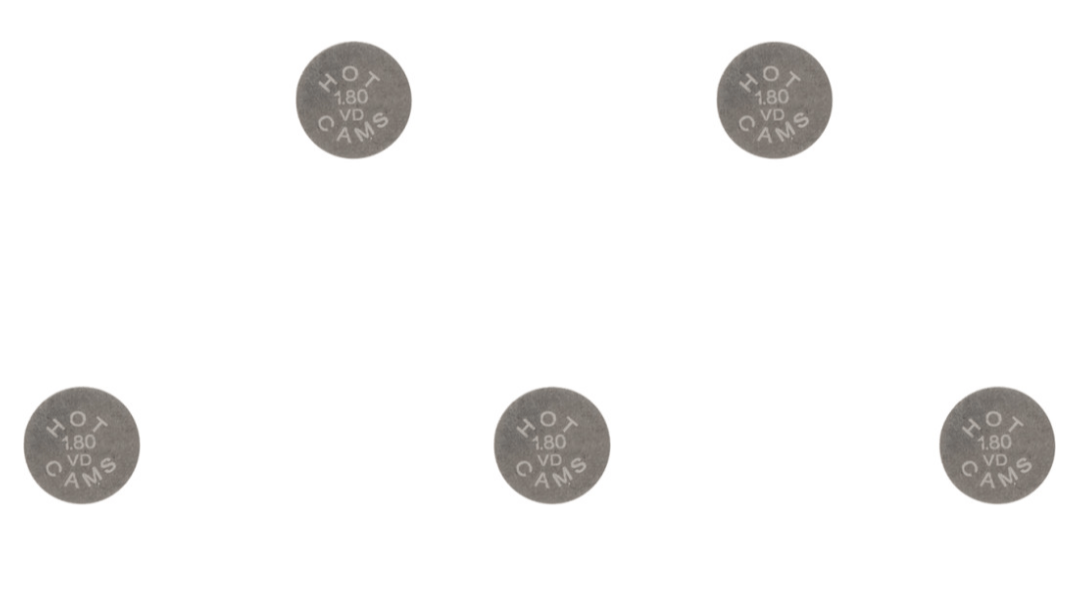 Hot Cams Shim Kits 8.90 x 1.800mm Thickness - 5 Pack - Dune Goons