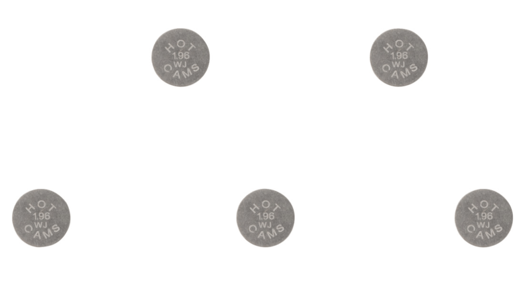 Hot Cams Shim Kits 8.90 x 1.960mm Thickness - 5 Pack - Dune Goons