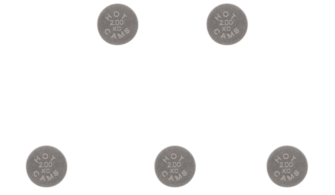 Hot Cams Shim Kits 8.90 x 2.000mm Thickness - 5 Pack - Dune Goons