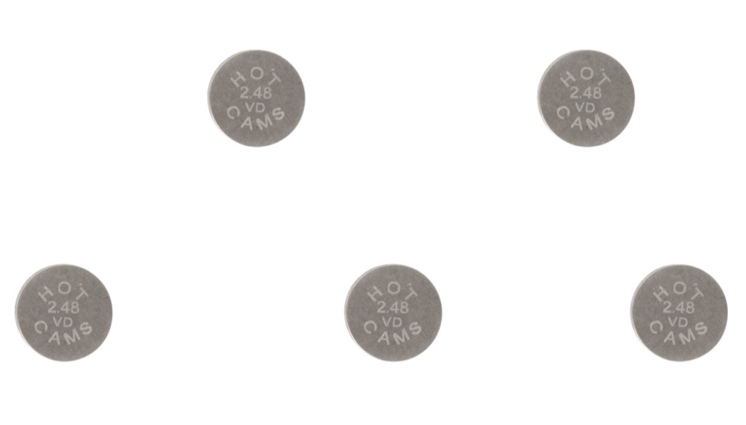 Hot Cams Shim Kits 8.90 x 2.480mm Thickness - 5 Pack - Dune Goons