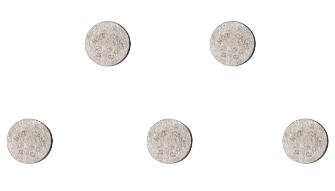 Hot Cams Shim Kits 9.48 x 2.700mm Thickness - 2014 - 2016 YZ 250 F - 5 Pack - Dune Goons