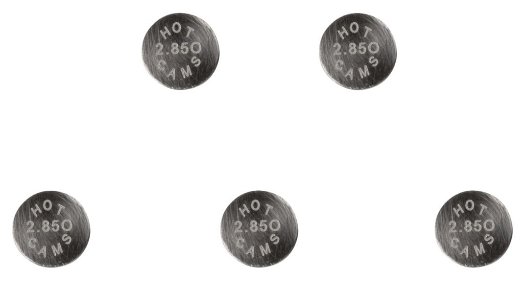 Hot Cams Shim Kits 9.48 x 2.850mm Thickness - 2014 - 2016 YZ 250 F - 5 Pack - Dune Goons
