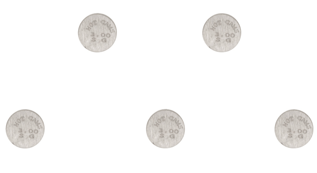 Hot Cams Shim Kits 9.48 x 3.000mm Thickness - 2014 - 2016 YZ 250 F - 5 Pack - Dune Goons