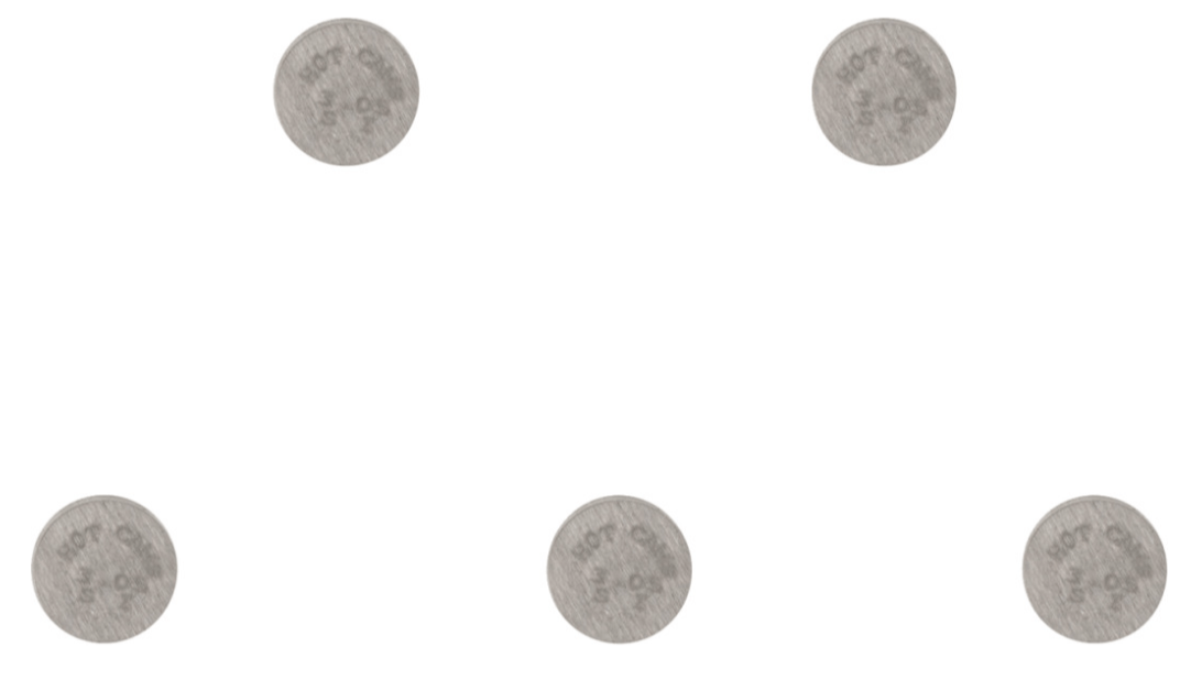 Hot Cams Shim Kits 9.48 x 3.050mm Thickness - 2014 - 2016 YZ 250 F - 5 Pack - Dune Goons