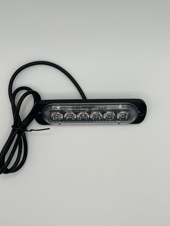 6 LED Emergency Strobe Lighting in Red/Blue