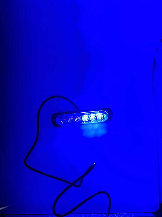 6 LED Emergency Strobe Lighting in Red/Blue