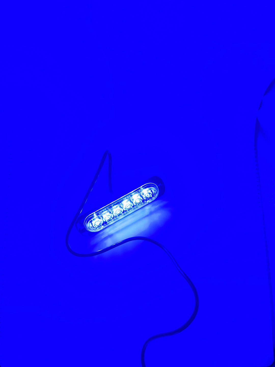 6 LED Emergency Strobe Lighting in Blue