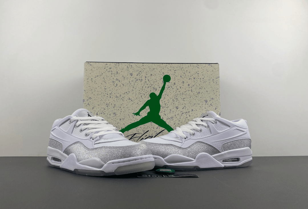 Jordan 4 RM "White Metallic Silver" HQ3441 - 111 – Men's Sizing (Women: Size Down 1.5) - Dune Goons