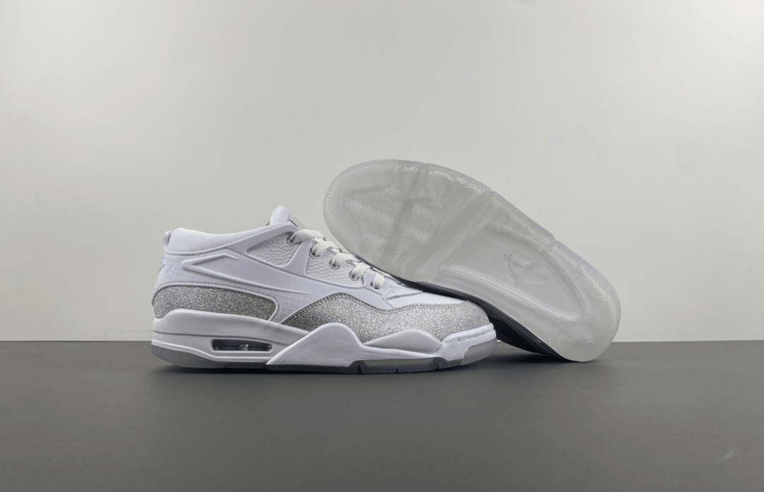 Jordan 4 RM "White Metallic Silver" HQ3441 - 111 – Men's Sizing (Women: Size Down 1.5) - Dune Goons