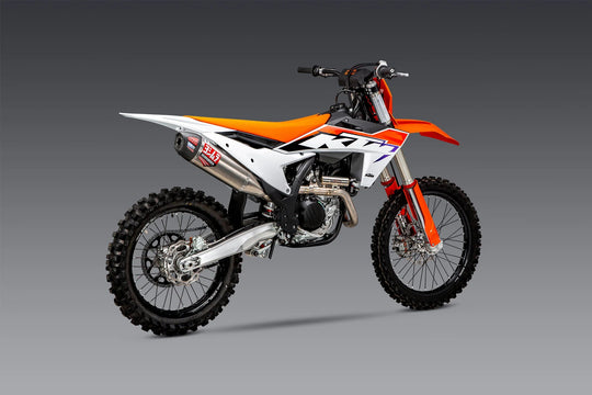 KTM 450SX - F FE 22 - 23 / HUSQV FC450 RE 22 - 23 RS - 12 TITANIUM FULL EXHAUST, W/ TITANIUM MUFFLER - Dune Goons