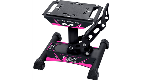 Matrix Concepts LS1 Motorcycle Lift Stand – Pro - Grade Adjustable Shop Stand - Dune Goons