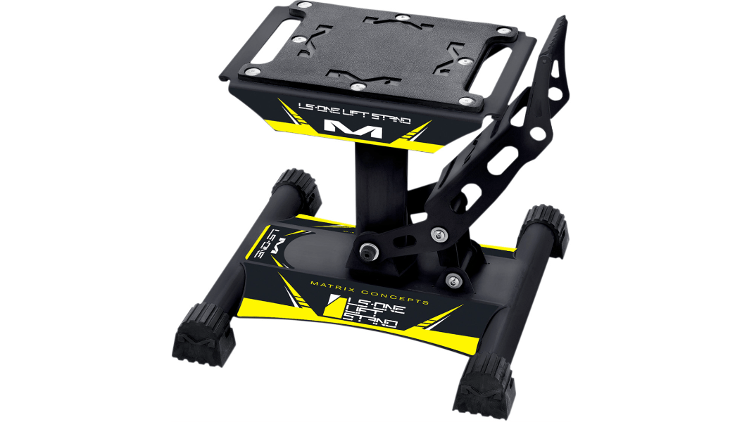 Matrix Concepts LS1 Motorcycle Lift Stand – Pro - Grade Adjustable Shop Stand - Dune Goons
