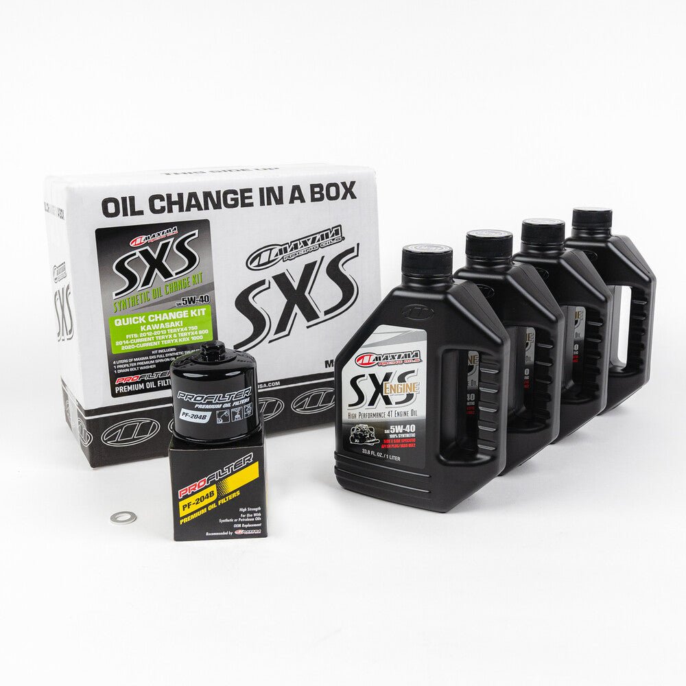 Maxima SxS Quick Change Kit 5W - 40 – Kawasaki KRX & Teryx (2012–2024) - Dune Goons