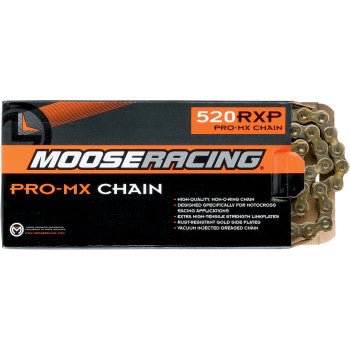 Moose 520 RXP Pro - MX Chain – 96 Link Gold Chain - Dune Goons