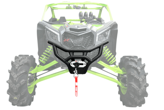 Moose Offroad Front Bumper – Tubular Steel (Can - Am Maverick X3 / X3 MAX) - Dune Goons
