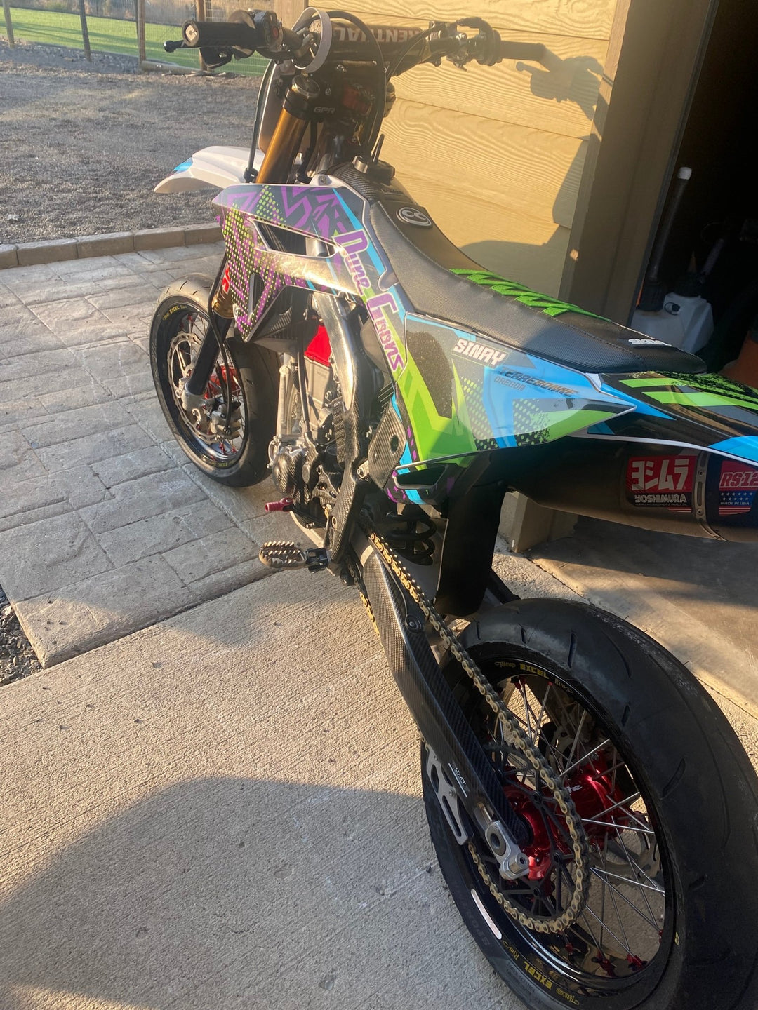 Moto - Master Flame Series Front Brake Rotor Kit – 270 mm – Honda CRF250R/CRF250RX/CRF450R/RX/RWE (2019–2024) - Dune Goons