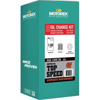 Motorex Oil Change Kit – CRF250R / CRF250RX (2018–2025) - Dune Goons