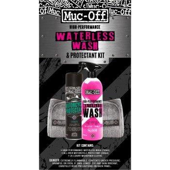 Muc - Off Motorcycle Waterless Wash & Protectant Kit - Dune Goons