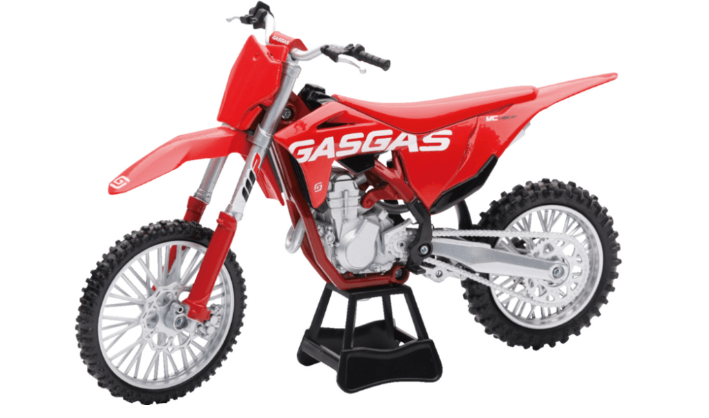 New - Ray 1:12 GasGas MC 450F Factory Replica Dirt Bike w/ Stand – 7001 - 0041 / 58293 - Dune Goons