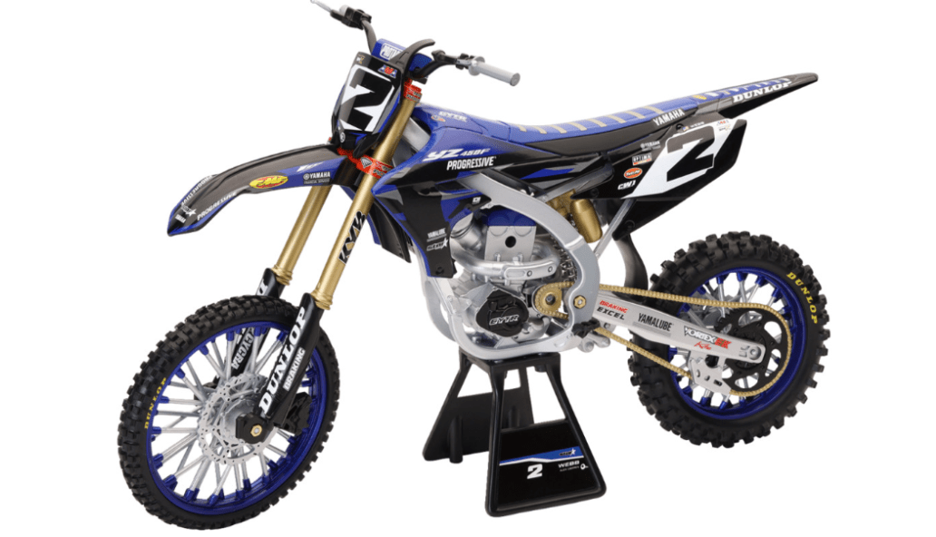 New - Ray 1:6 Yamaha YZ450F – Cooper Webb 2 Monster Energy Replica w/ Stand – 7001 - 0106 / 49753 - Dune Goons