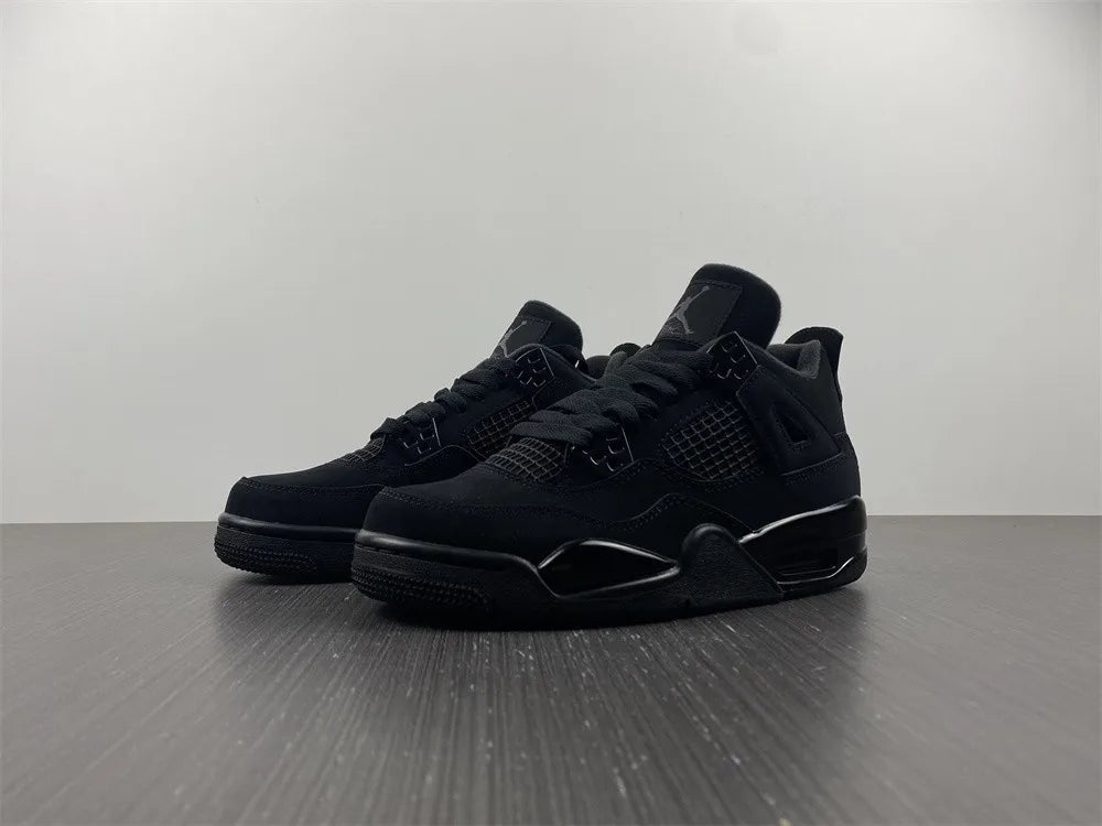 Nike Air Jordan 4 GS “Black Cat” CU1110 - 010 – Sleek. Silent. Legendary. - Dune Goons