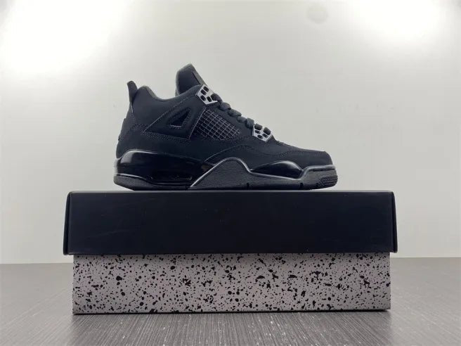 Nike Air Jordan 4 GS “Black Cat” CU1110 - 010 – Sleek. Silent. Legendary. - Dune Goons