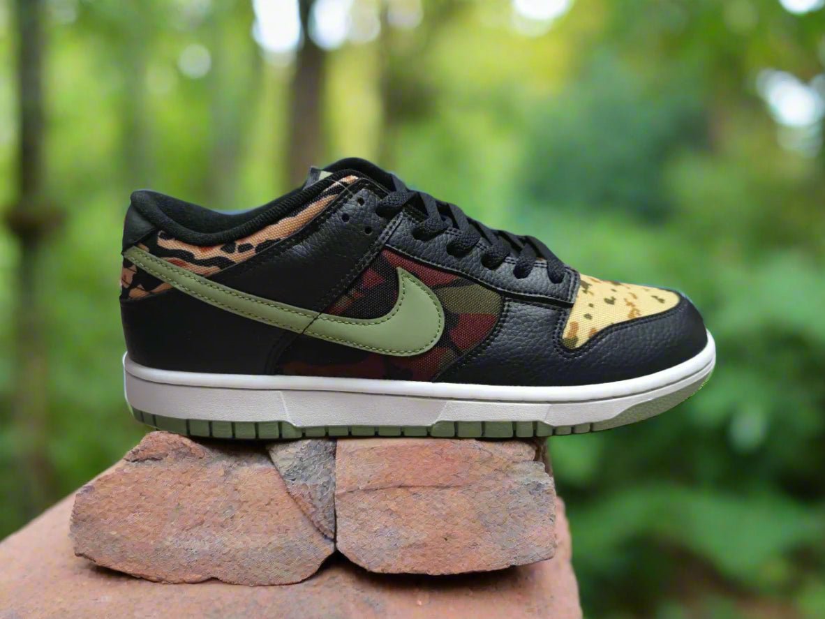 Nike Dunk Low “Crazy Camo” DH0957 - 001 - Dune Goons
