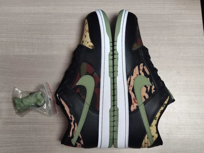 Nike Dunk Low “Crazy Camo” DH0957 - 001 - Dune Goons